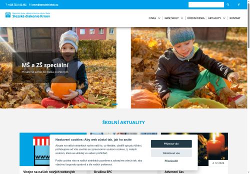 Mateřská škola, základní škola a střední škola Slezské diakonie Krnov SPC N 454/54
