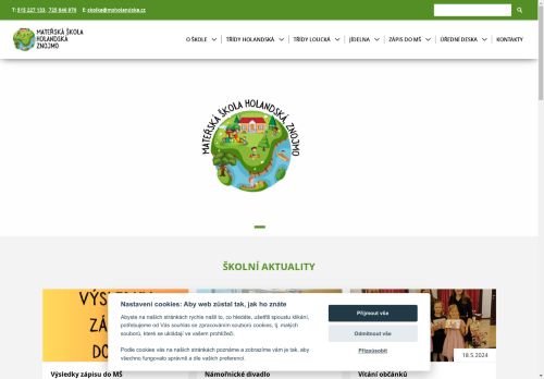 Mateřská škola, Znojmo, Holandská 2, příspěvková organizace